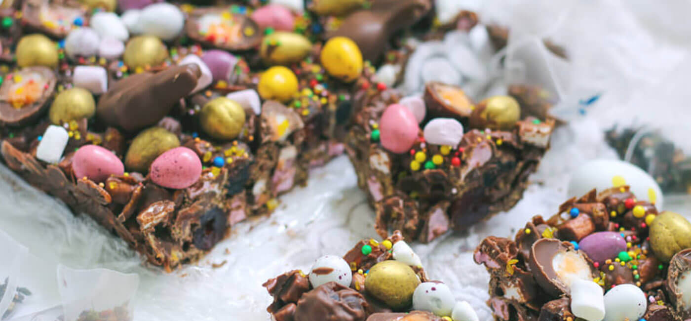 Easter Egg Nests Rocky Road