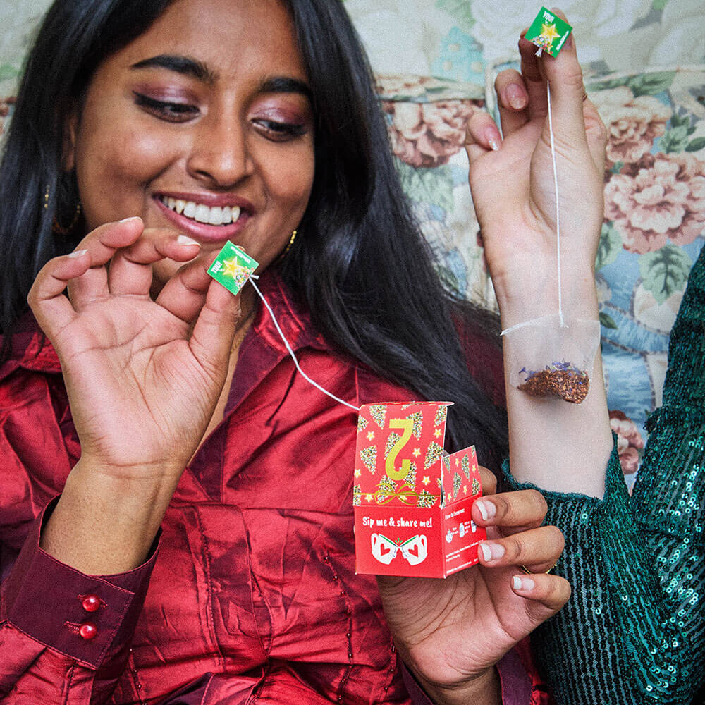 2 tea bags per day advent calendar