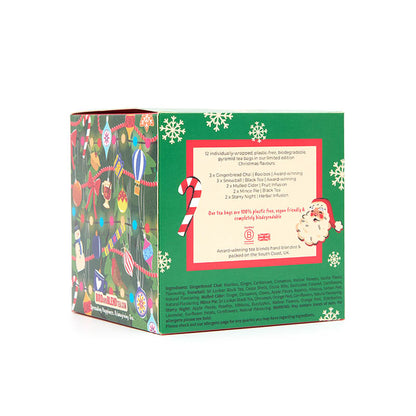 christmas tea cube back