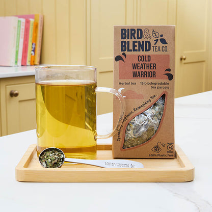 cold weather warrior tea bag gift 