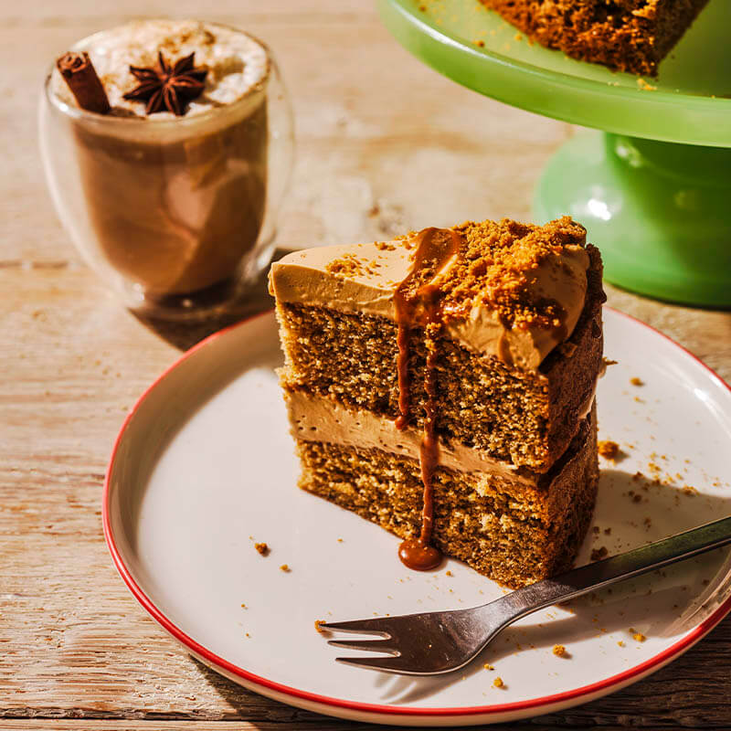 gingerbread chai cake