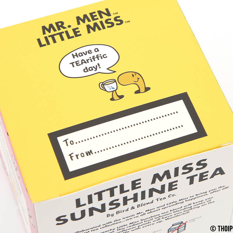 little miss sunshine tea cube gift note