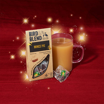 mince pie tea bag gift christmas