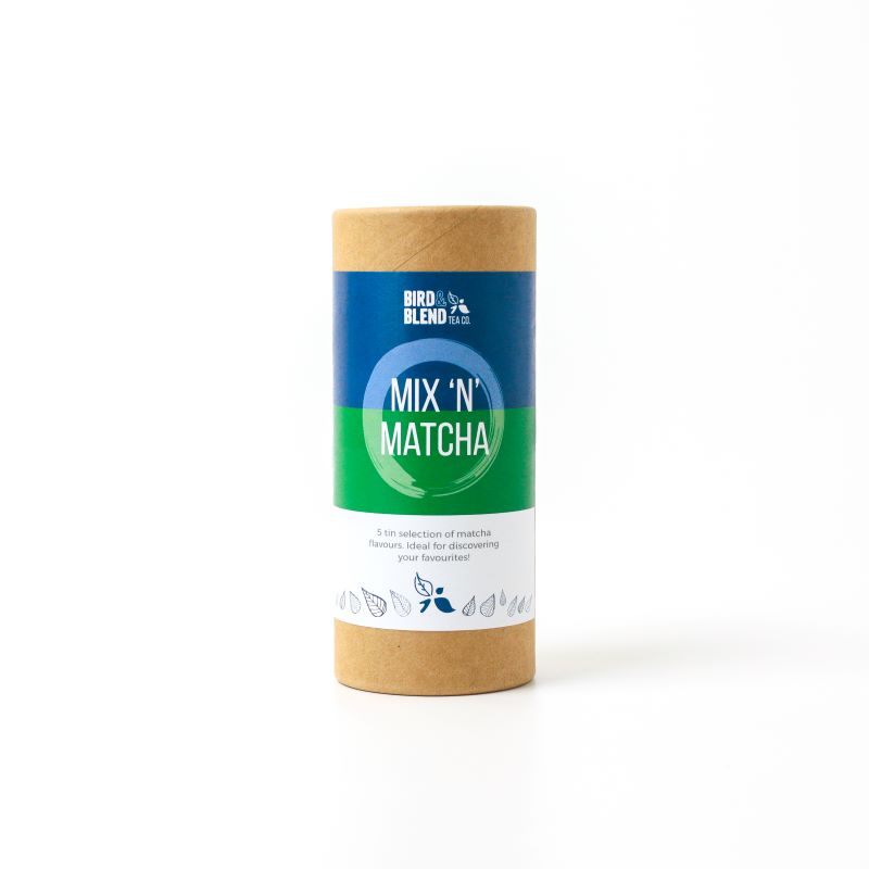 mix and matcha 5g mini tins tube packaging
