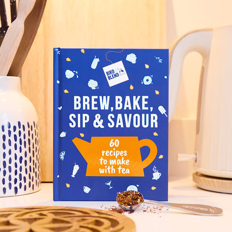 brew, bake, sip, savour recipe tea book