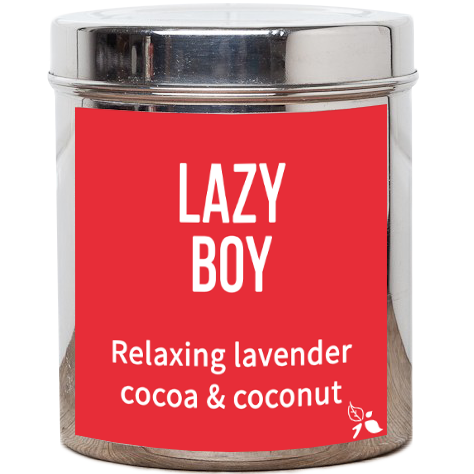 lazy boy loose leaf tea tin