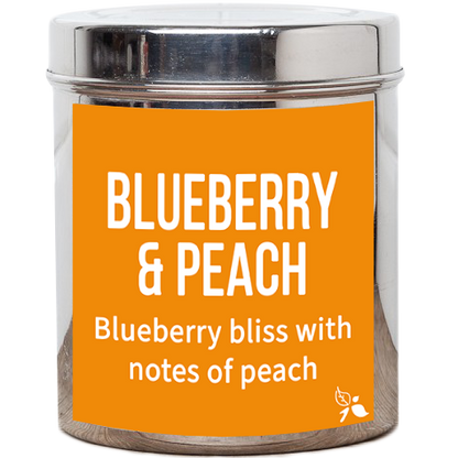 blueberry and peach loose leaf fruit tea